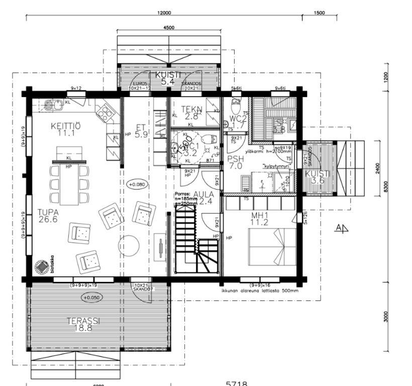Kultainen Kaava Cottages Padasjoki الغرفة الصورة